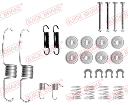Accessory Kit, brake shoes